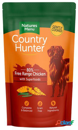 6x150 GR Natures Menu Country Hunter Dog Pouch Chicken
