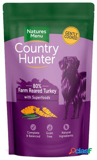6x150 GR Natures Menu Country Hunter Dog Pouch Turkey