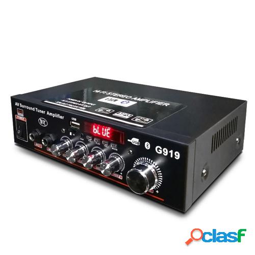 919 Mini Amplificador Audio Bt Amplificador de potencia