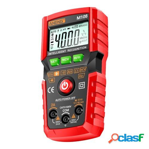 ANENG M108 Multímetro digital inteligente Rango automático