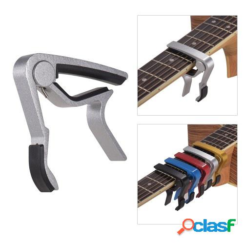 Abrazadera de cejilla de guitarra de aleación de aluminio
