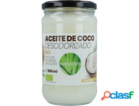 Aceite de Coco Sin Olor Bio NATURITAS (500 ml de Aceite)