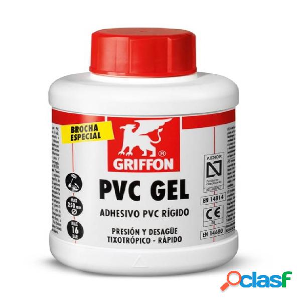 Adhesivo Pvc rígido gel con brocha rápido bote 500 Ml Pvc