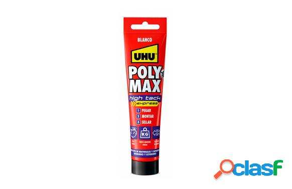 Adhesivo Rapido Polimax High Blanco Uhu 165 Gr