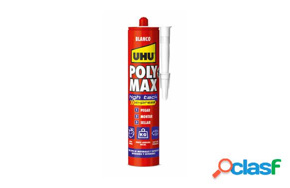Adhesivo montaje y sellador poly max 425GR EXPRESS BLANCO