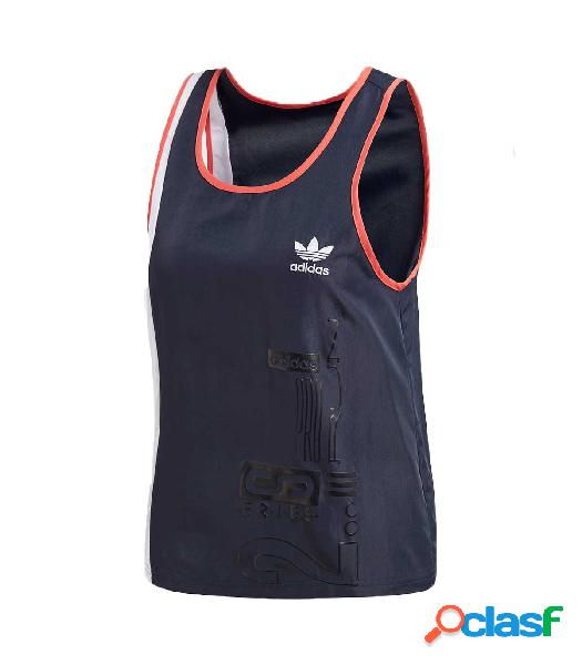 Adidas Originals - Camiseta para Mujer Azul - Active Icons