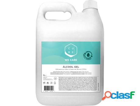 Alcohol en gel CUBE We Care 70% Refill (5000 ml)