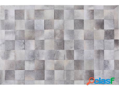 Alfombra Alacam (Gris - Piel Genuina -160x230x1 cm)