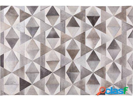 Alfombra Alaka (Gris - Piel Genuina -160x230x0.6 cm)