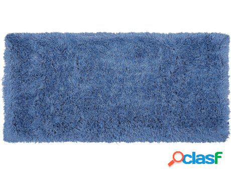 Alfombra Cide (Azul - Poliéster -80x150x7 cm)