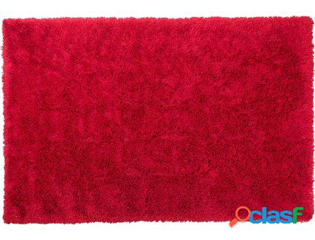 Alfombra Cide (Rojo - Poliéster -160x230x7 cm)