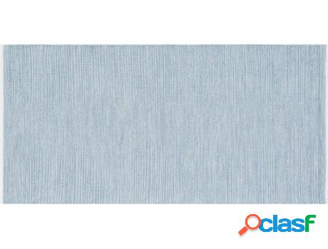 Alfombra Derince (Azul - Algodón -80x150x1 cm)