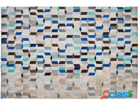 Alfombra Gidirli (Multicolor - Piel -140x200x0.4 cm)