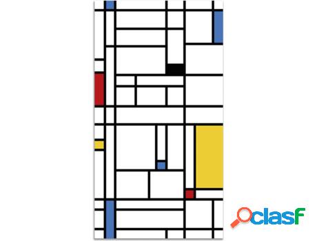 Alfombra HOME & LIVING Mondrian (Multicolor - 200x250 cm -
