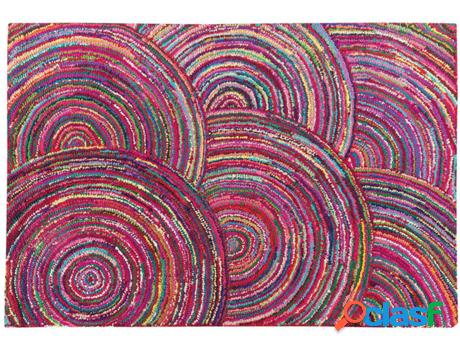 Alfombra Kozan (Multicolor - Algodón -160x230x2.5 cm)