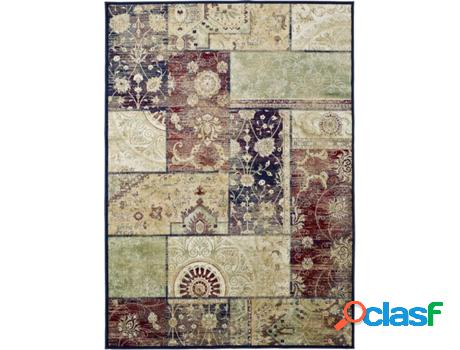 Alfombra MATRIS Keops Parches (Multicolor - 140x200 cm -