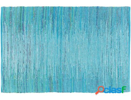Alfombra Mersin (Azul - Algodón -140x200x1 cm)