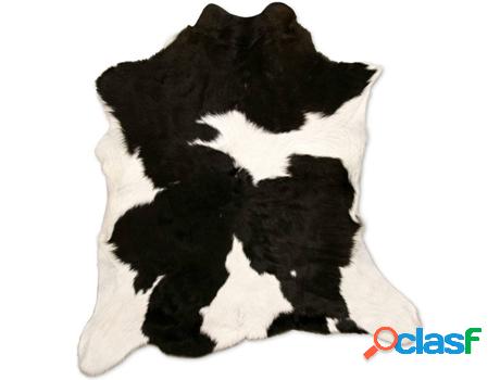 Alfombra ZERIMAR Piel de Vaca (Multicolor - 85x75 cm - Piel)