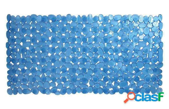 Alfombra de baño Marelia 72 x 33 cm azul