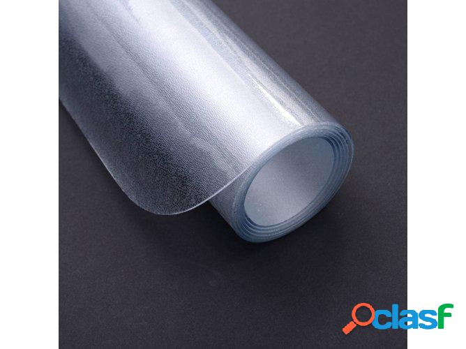 Alfombra para Sillas HOMCOM PVC Transparente (90x120cm)
