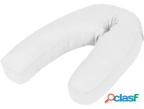 Almohada De Lactancia VIDAXL Blanco 54x(36-43) cm