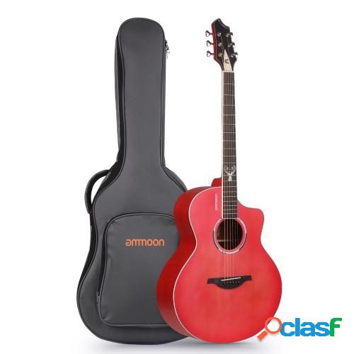 Ammoon GT-22 Kit de guitarra acústica folclórica de 41