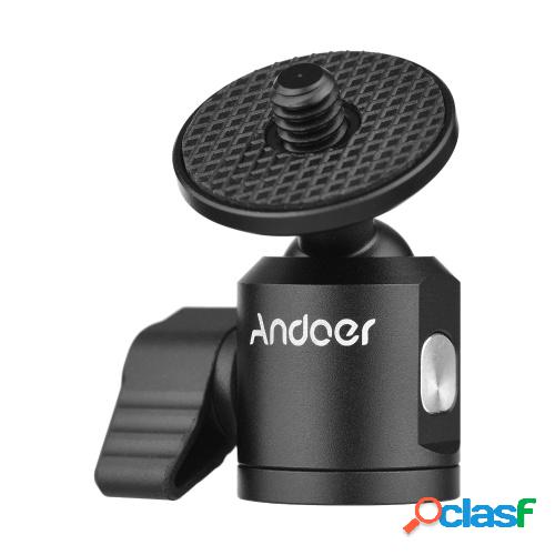 Andoer Mini Adaptador de cabeza de bola Trípode de cámara