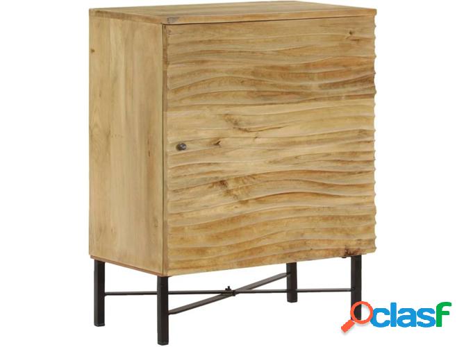 Aparador VIDAXL Madera de manguera maciza (60x35x75 cm)