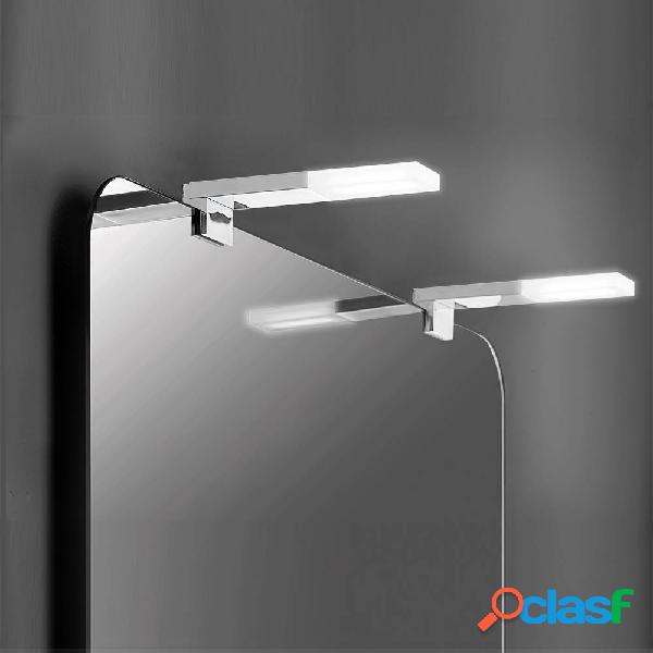 Aplique LED para espejo de baño 40 mm IP44 Luz blanca fría