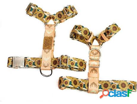 Arnés para Perros PETS & PROPS Strap Deer Sunflowers