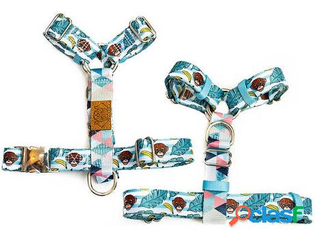 Arnés para Perros PETS & PROPS Strap Tropical Monkey