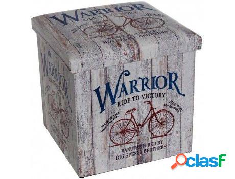 Asiento- Puff HOGAR Y MÁS Puf Ado Warrior (45x45 cm)