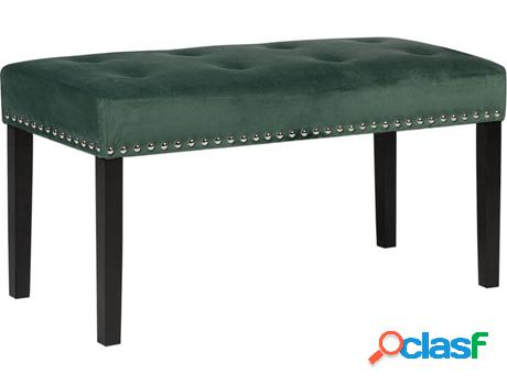 Asientos Yorkton (Verde - Terciopelo -43x102x51 cm)