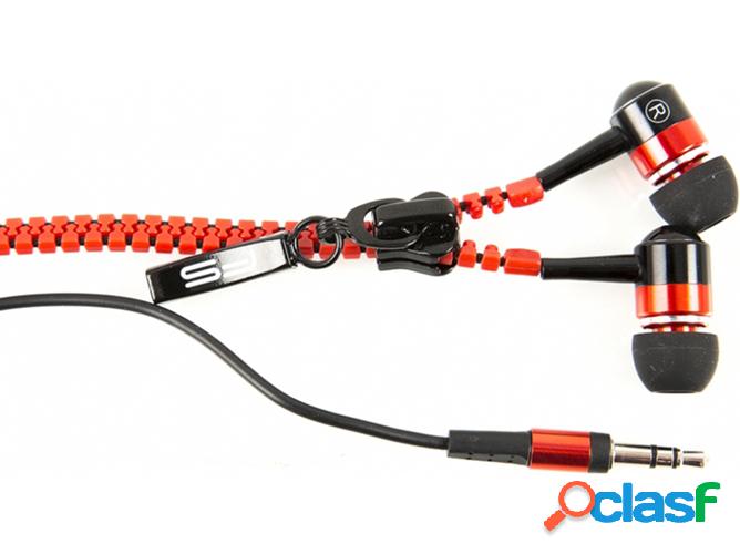 Auriculares con Cable OMEGA FH2111R (In Ear - Micrófono -