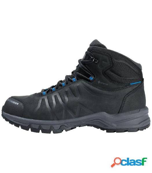 BOTAS MAMMUT MERCURY III MID GTX HOMBRE BLACK-DARK GENTIAN