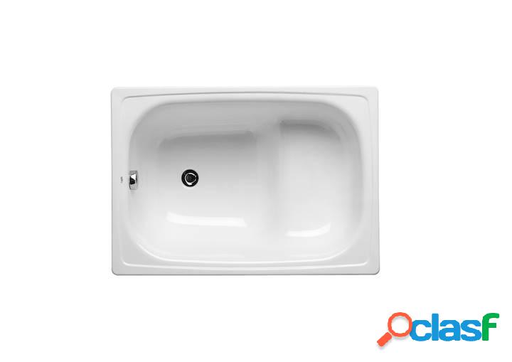 Bañaseo de acero rectangular Contesa Blanco 1000x700x390mm