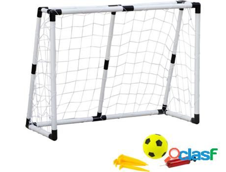 Baliza de Fútbol CB TOYS Con Balón hinchable (132x101x59