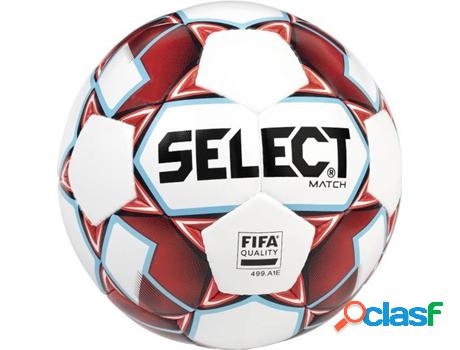 Balón SELECT Match FIFA (Blanco - PU - Talla: 5)