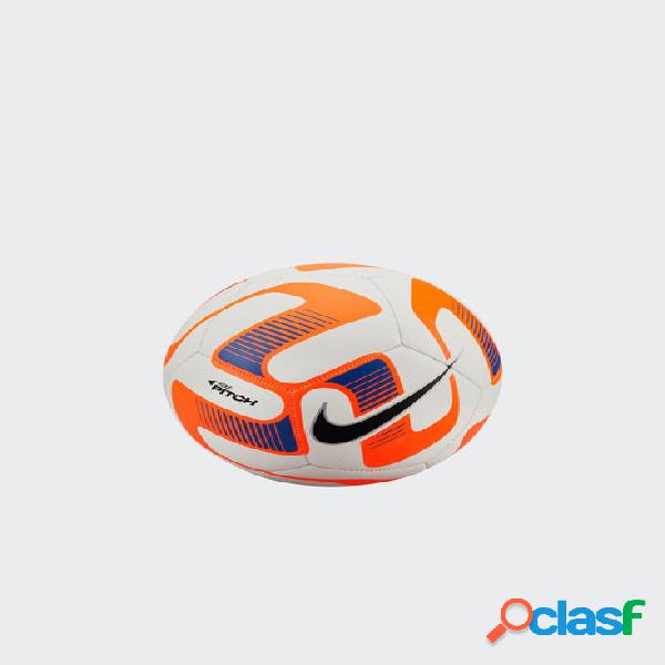 Balón fútbol Nike pitch blanco - naranja