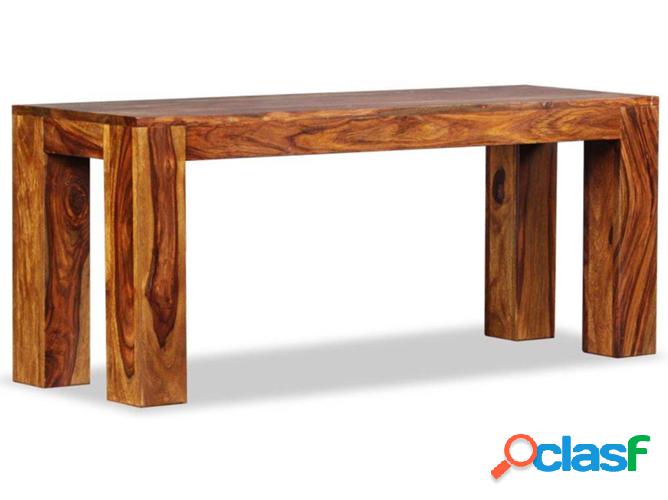 Banco VIDAXL madera sheesham maciza 110x35x45 cm