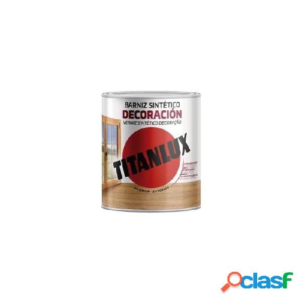 Barniz sintético Titanlux Decoración incoloro Satinado