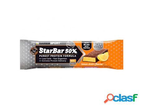 Barrita Proteína NAMEDSPORT Starbar 50% Protein Lemon