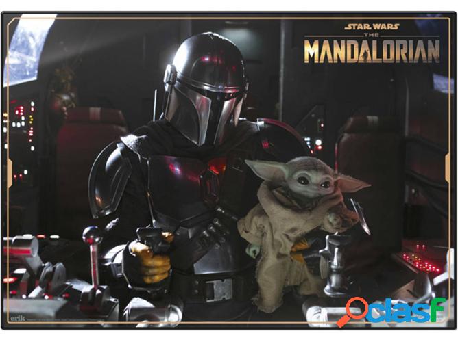 Base para Mesa de Trabajo THE MANDALORIAN Multicolor