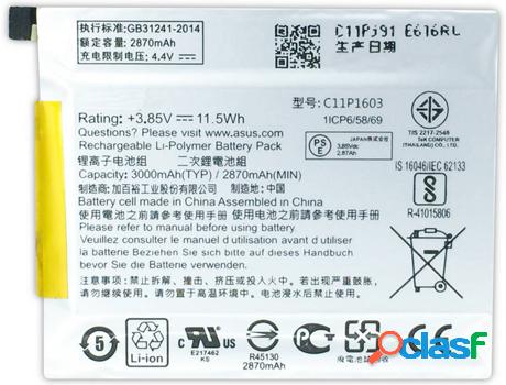 Batería MOVITEK ASUSZEN3D1603 para Asus Zenfone 3 Deluxe,