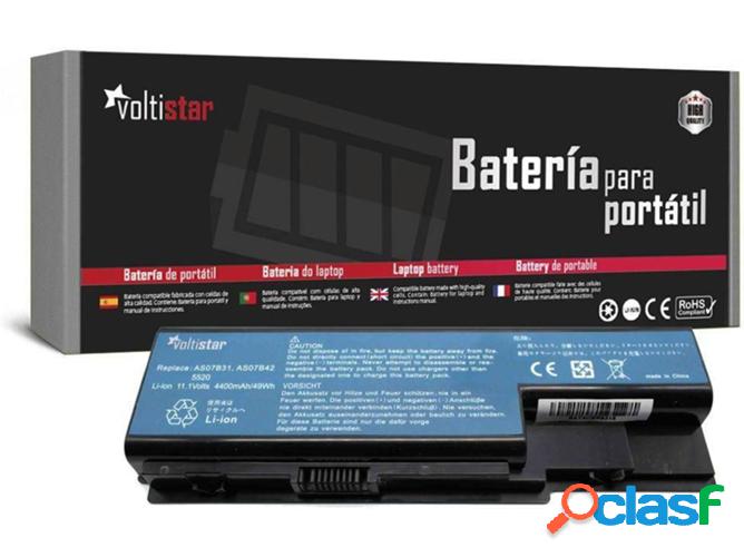 Batería para Portátil VOLTISTAR Acer As07B71 As07B31