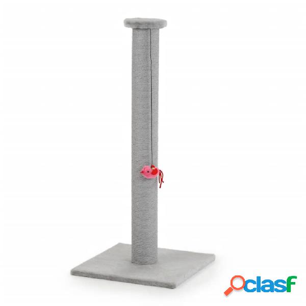 Beeztees Poste rascador para gatos Figo XL 40x40x90 cm gris