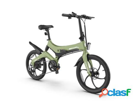 Bicicleta Eléctrica BEHUMAX E-Urban 890 Verde (Autonomía: