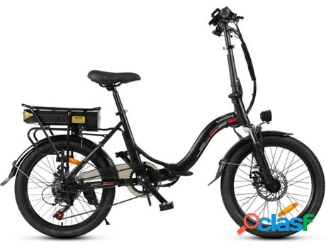 Bicicleta Eléctrica SAMEBIKE JG20 Negro (Velocidad Máx: