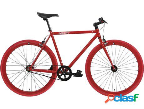 Bicicleta FABRICBIKE Fixie Original Fully Glossy Rojo (28")
