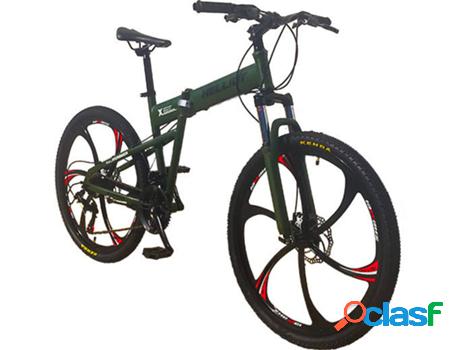 Bicicleta Plegable HELLIOT BIKES Hummer 2 Verde (26")